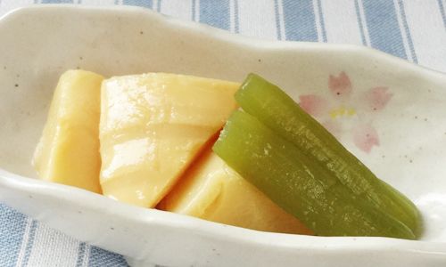 ふきと筍の煮物